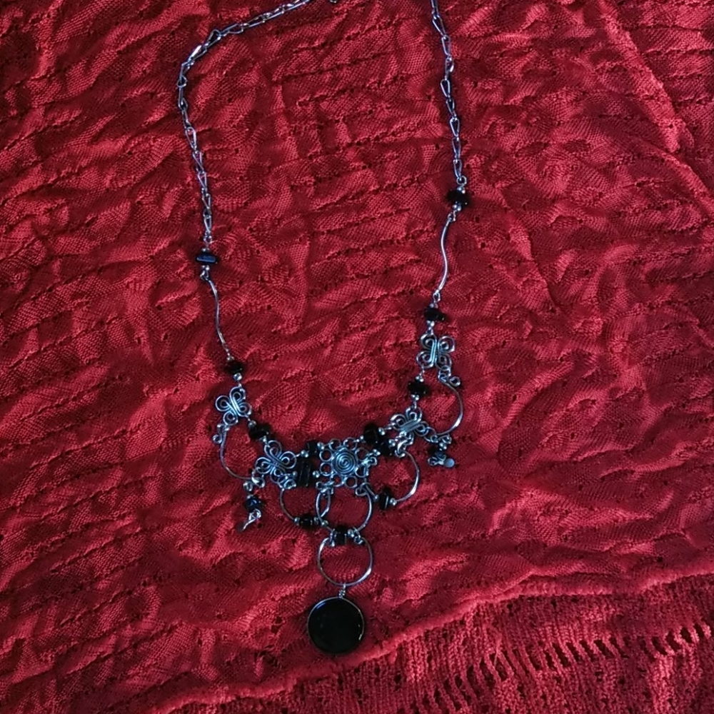 Vintage wire necklace